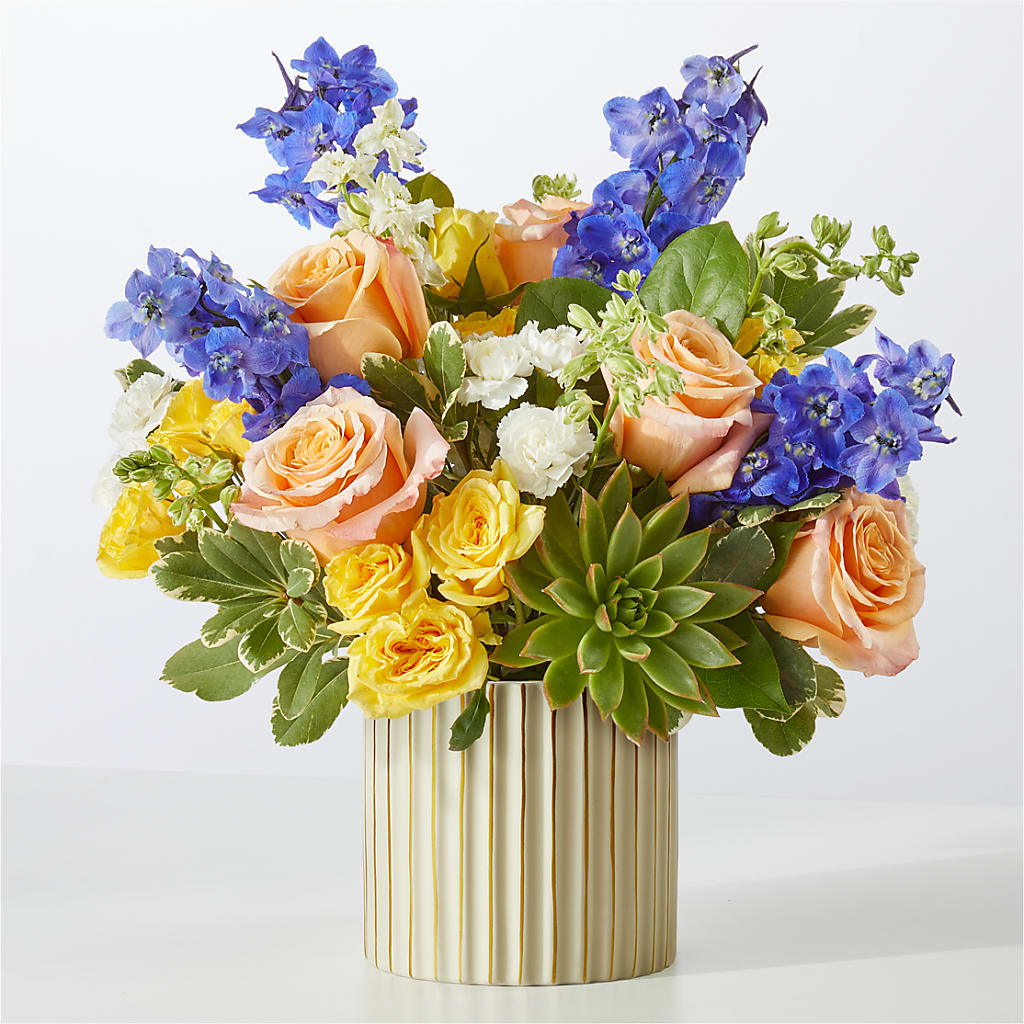 Cobalt Reverie Bouquet – Gutierrez Flowers, Sylmar CA