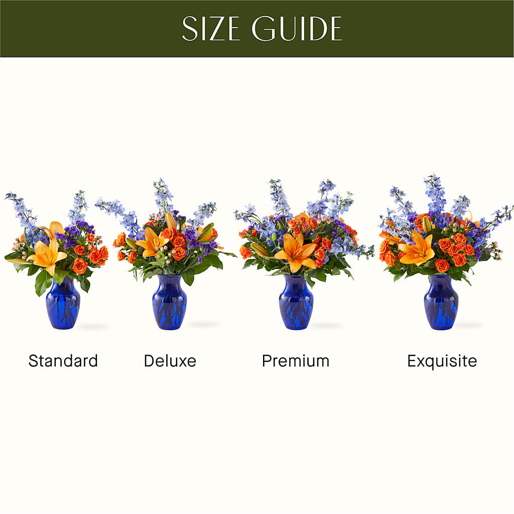 Radiant Citrus Bouquet – Gutierrez Flowers, Sylmar CA