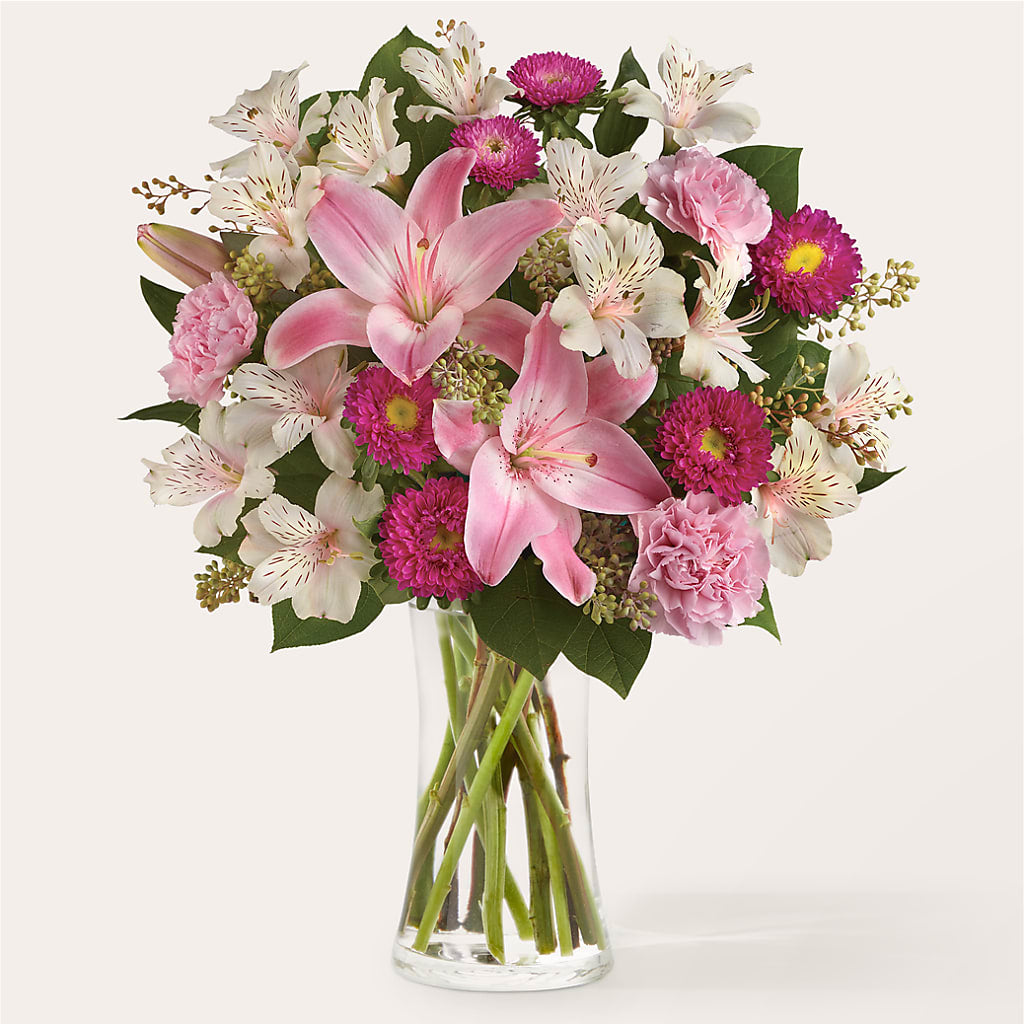 Feeling Fuchsia Bouquet – Gutierrez Flowers, Sylmar CA