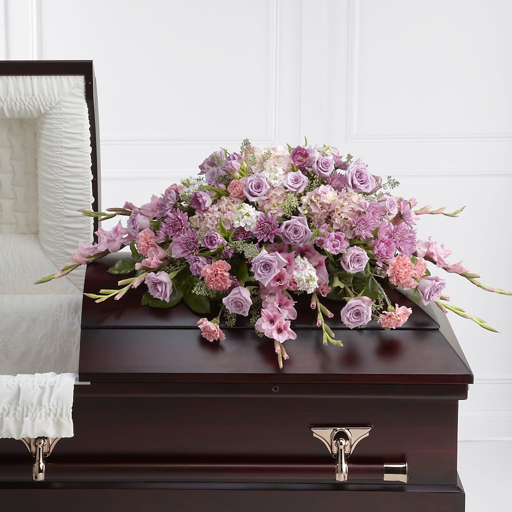 Immorata Casket Spray – Gutierrez Flowers, Sylmar CA