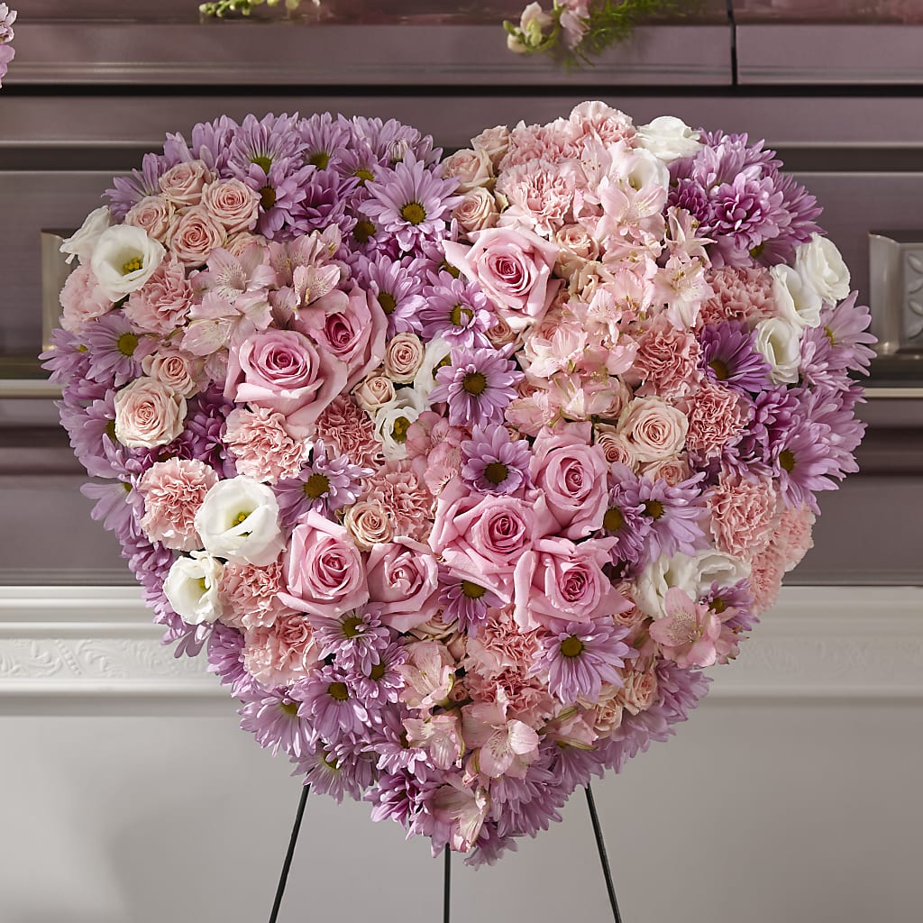 Heaven's Light Heart – Gutierrez Flowers, Sylmar CA