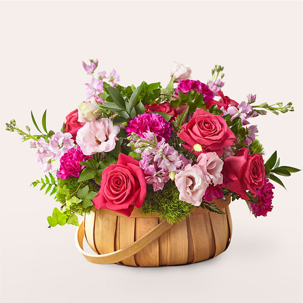 Radiance in Bloom Basket – Gutierrez Flowers, Sylmar CA