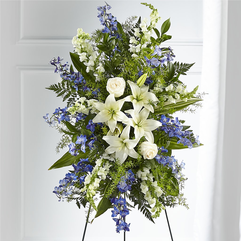 Faithful Friend Standing Spray – Gutierrez Flowers, Sylmar CA