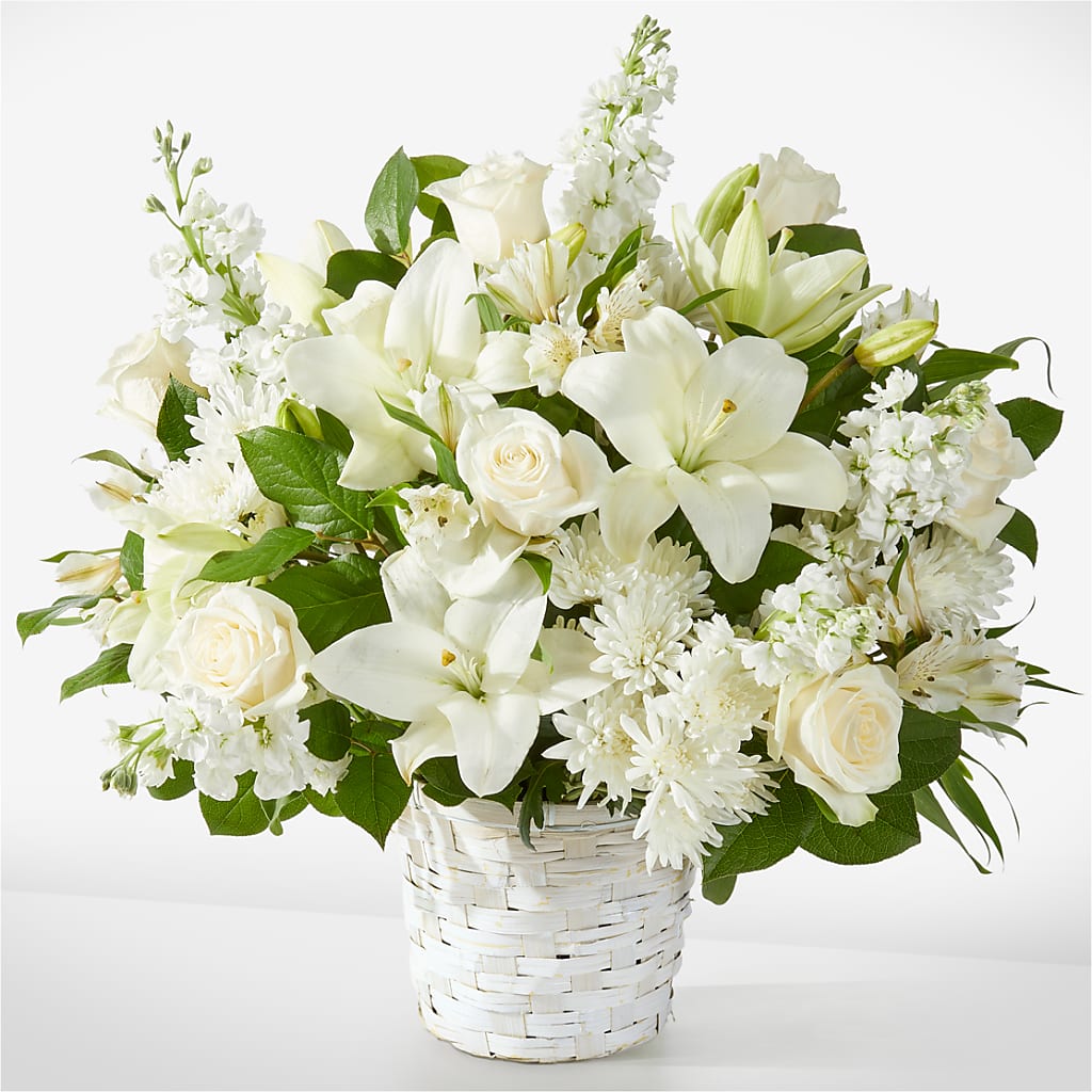 Peaceful Reflections Arrangement – Gutierrez Flowers, Sylmar CA