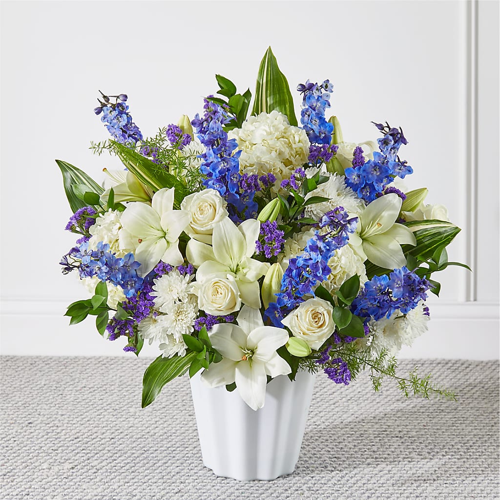Take Comfort Floor Basket – Gutierrez Flowers, Sylmar CA