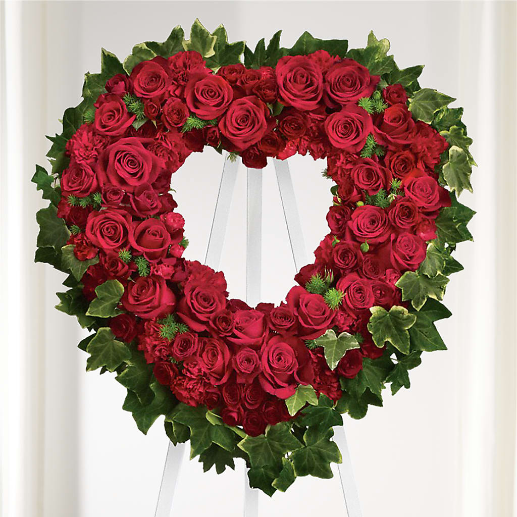Wholehearted Standing Spray – Gutierrez Flowers, Sylmar CA
