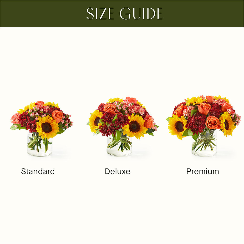 September Sunset Bouquet – Gutierrez Flowers, Sylmar CA