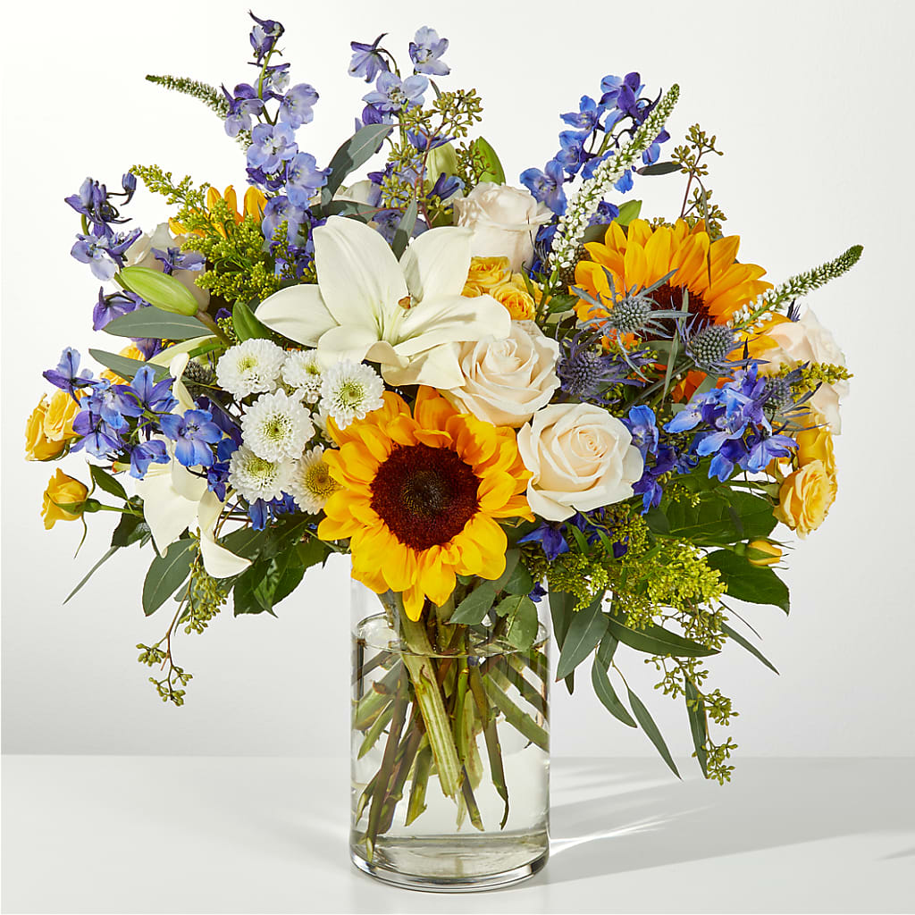 Wonderfully Sunny Bouquet – Gutierrez Flowers, Sylmar CA