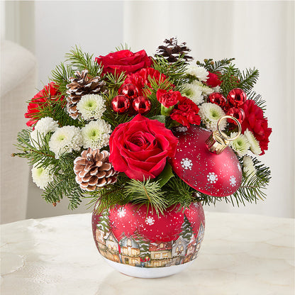 Christmas Carols Ornament –  Gutierrez Flowers, Sylmar CA