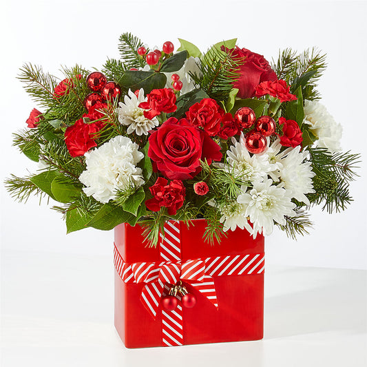 Presents Under the Tree Bouquet –  Gutierrez Flowers, Sylmar CA