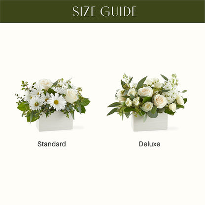 Fresh Linen Box Bouquet –  Gutierrez Flowers, Sylmar CA