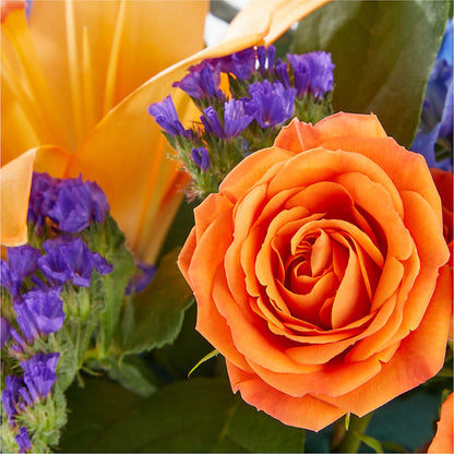Radiant Citrus Box Bouquet –  Gutierrez Flowers, Sylmar CA