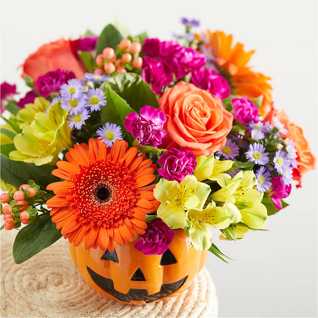 Tricks & Treats Pumpkin –  Gutierrez Flowers, Sylmar CA