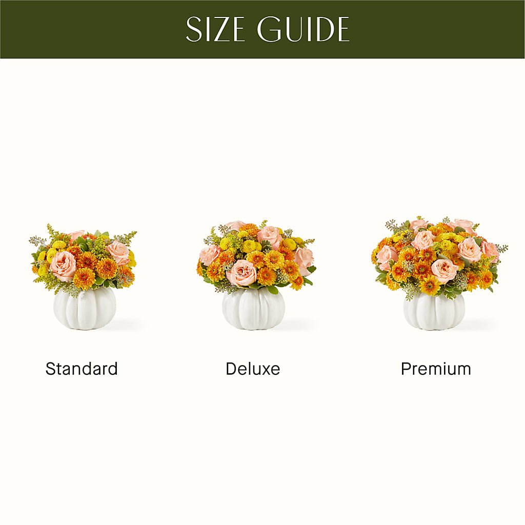 Peachy Pumpkin –  Gutierrez Flowers, Sylmar CA