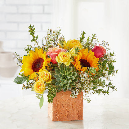 Sunflower Season Bouquet –  Gutierrez Flowers, Sylmar CA