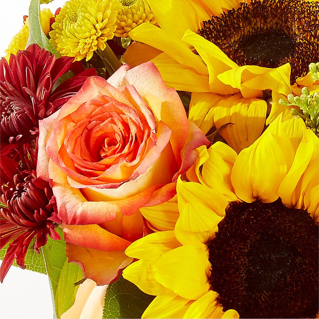 Golden Gourd Pumpkin Bouquet –  Gutierrez Flowers, Sylmar CA