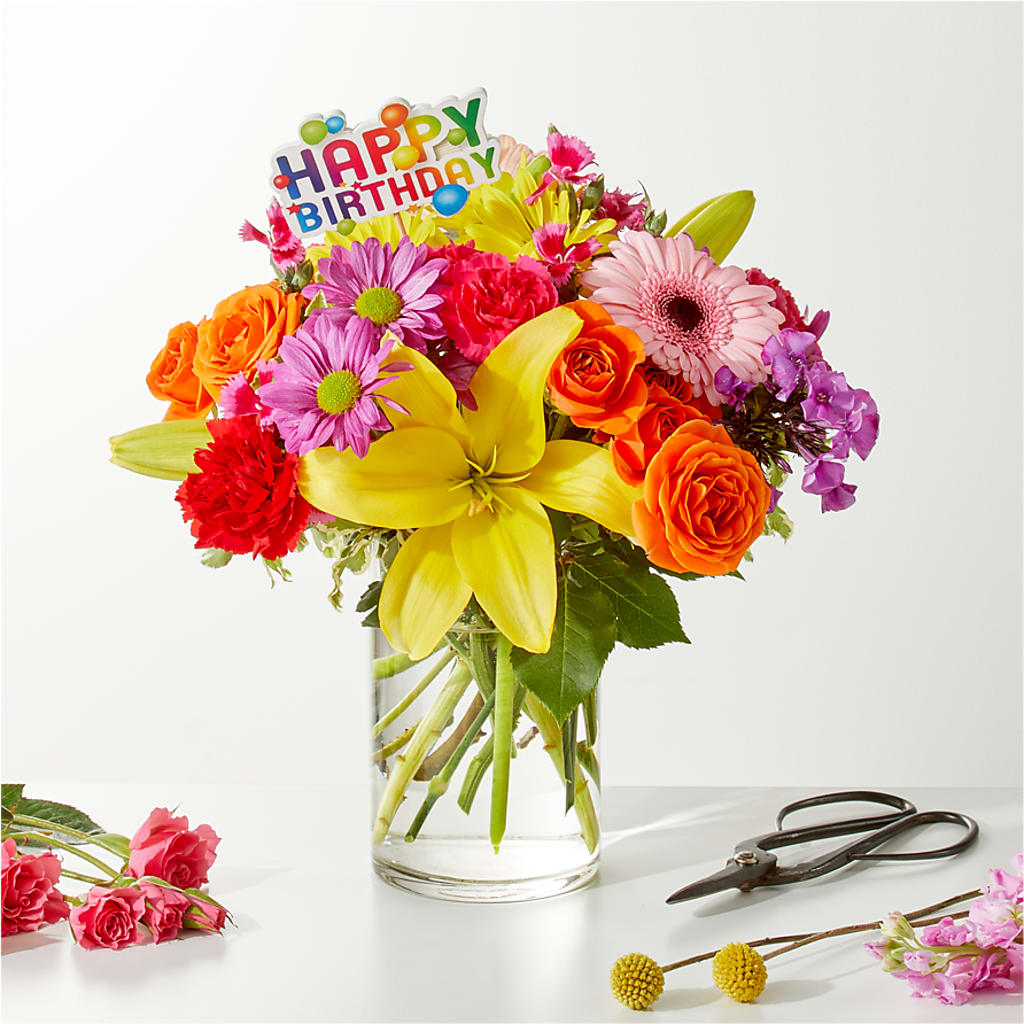 Cue the Confetti - A Florist Original –  Gutierrez Flowers, Sylmar CA