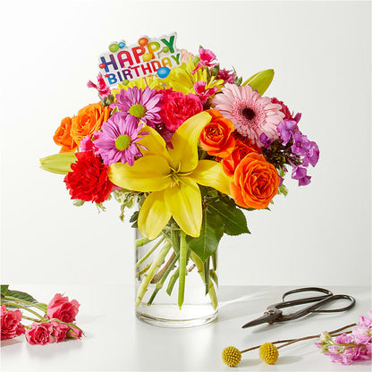 Cue the Confetti - A Florist Original –  Gutierrez Flowers, Sylmar CA
