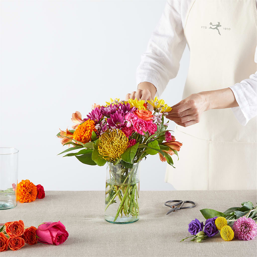 Feast of Color – A Florist Original –  Gutierrez Flowers, Sylmar CA