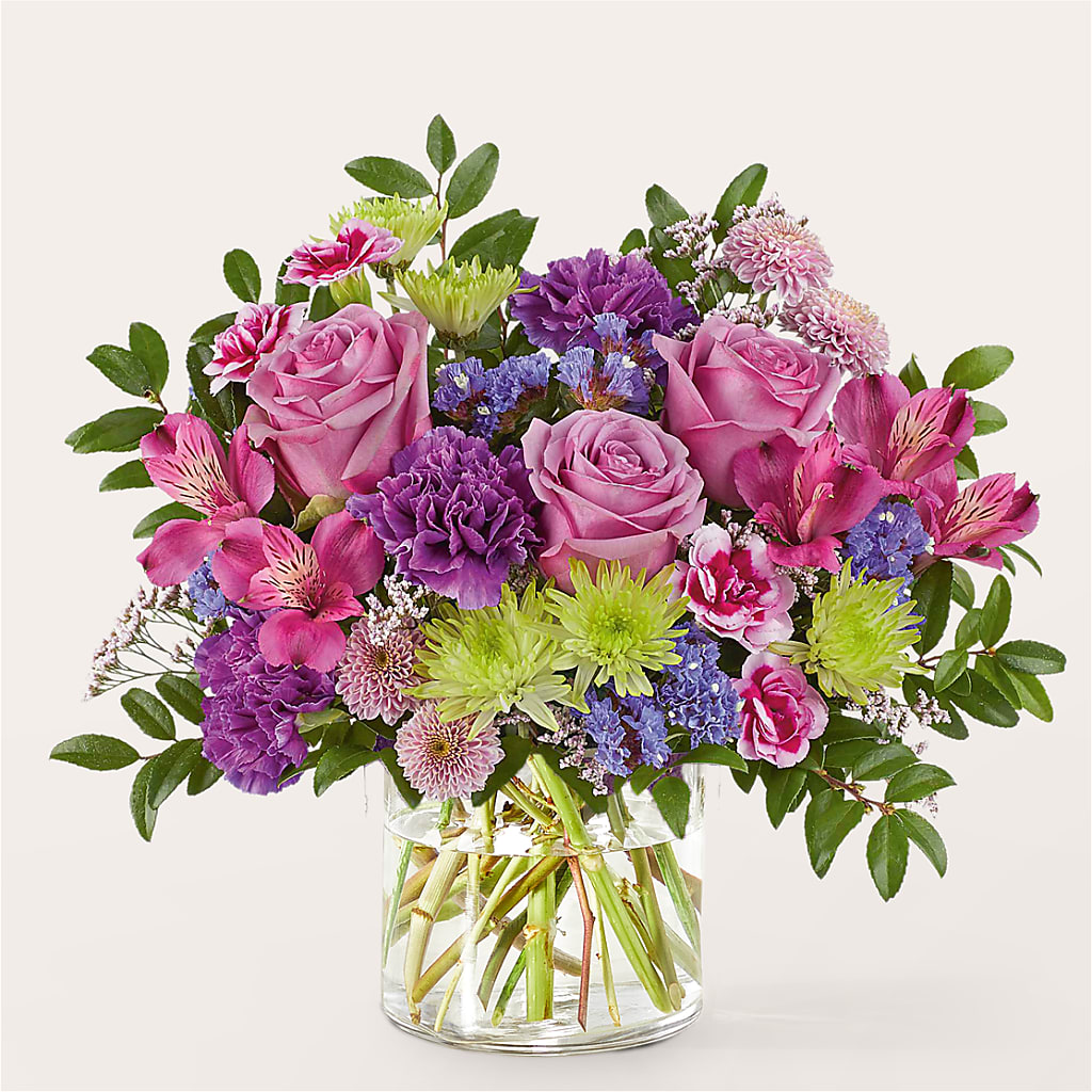 Glass Half Full Bouquet –  Gutierrez Flowers, Sylmar CA