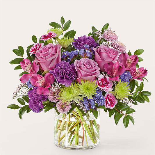 Glass Half Full Bouquet –  Gutierrez Flowers, Sylmar CA