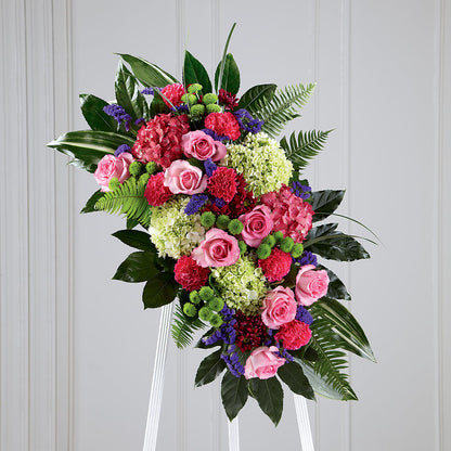 Refreshing Mix Standing Spray –  Gutierrez Flowers, Sylmar CA