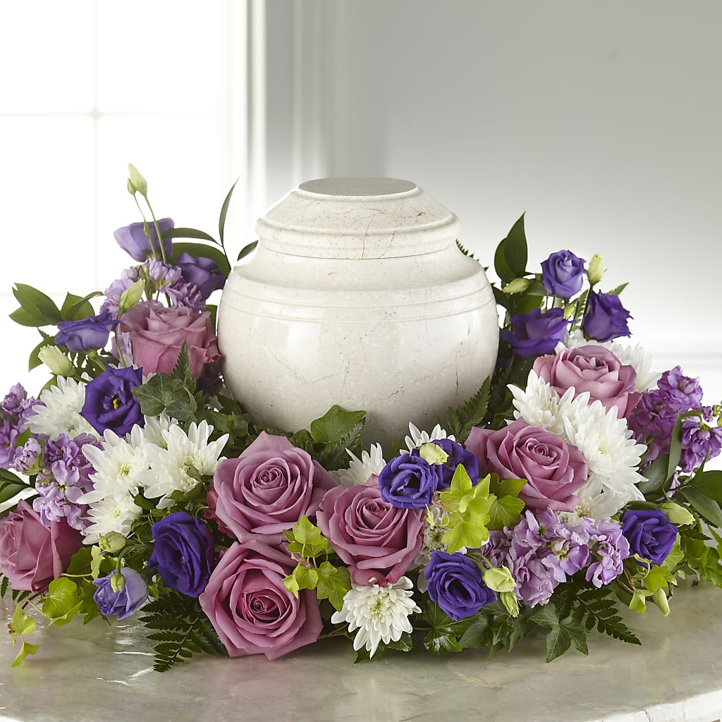 Blooming Sympathy Cremation Adornment –  Gutierrez Flowers, Sylmar CA