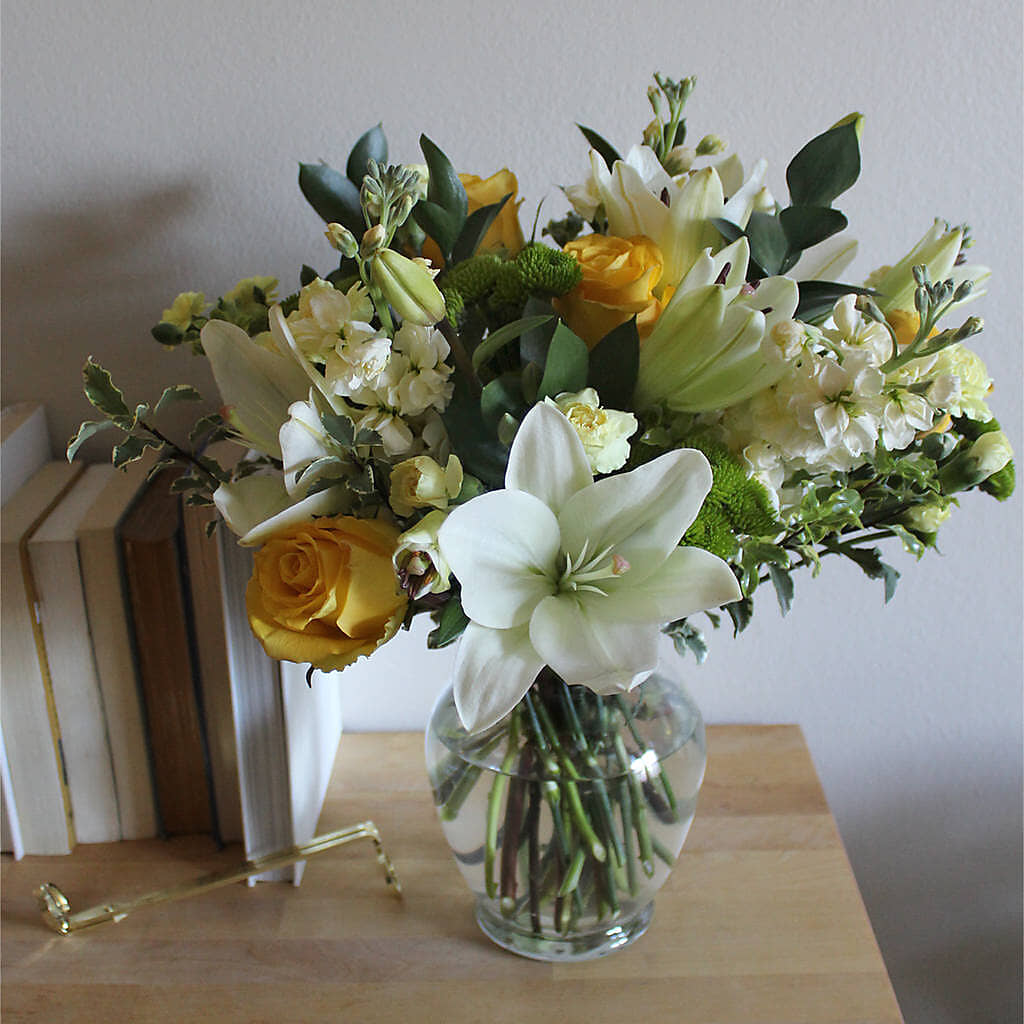 Hope & Serenity Bouquet –  Gutierrez Flowers, Sylmar CA