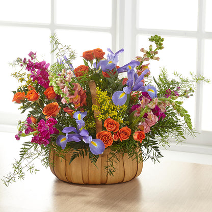 Garden of Life Basket –  Gutierrez Flowers, Sylmar CA