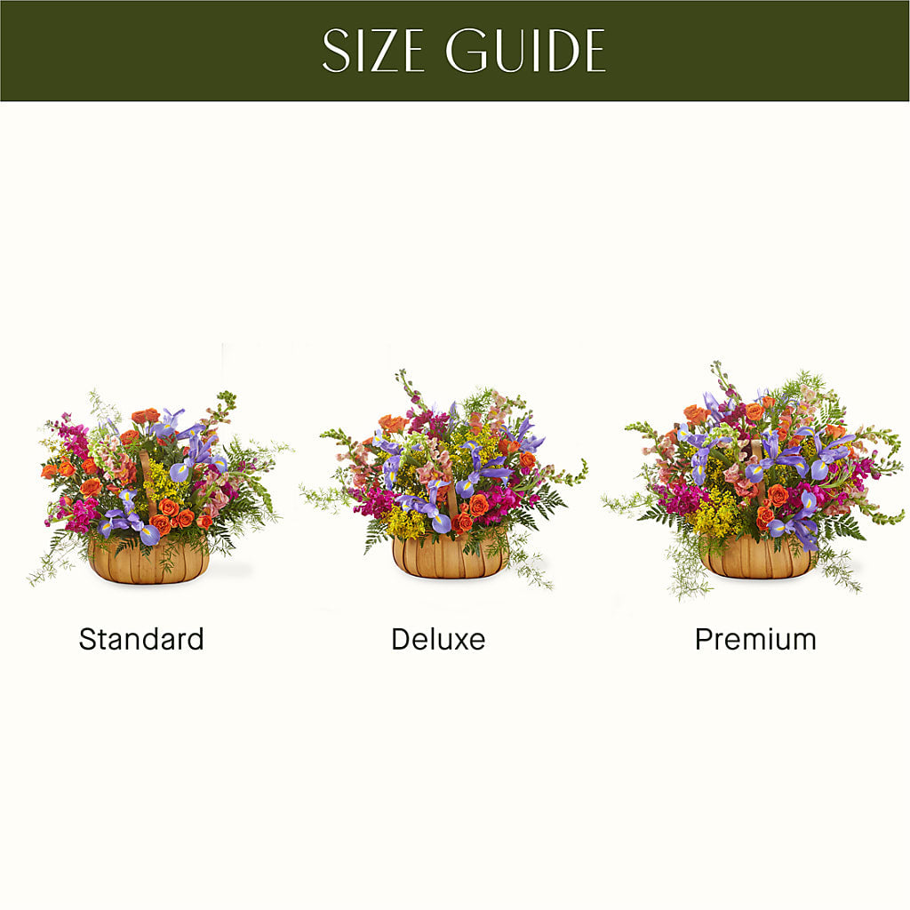 Garden of Life Basket –  Gutierrez Flowers, Sylmar CA
