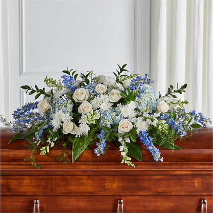 Timeless Essence Casket Spray –  Gutierrez Flowers, Sylmar CA