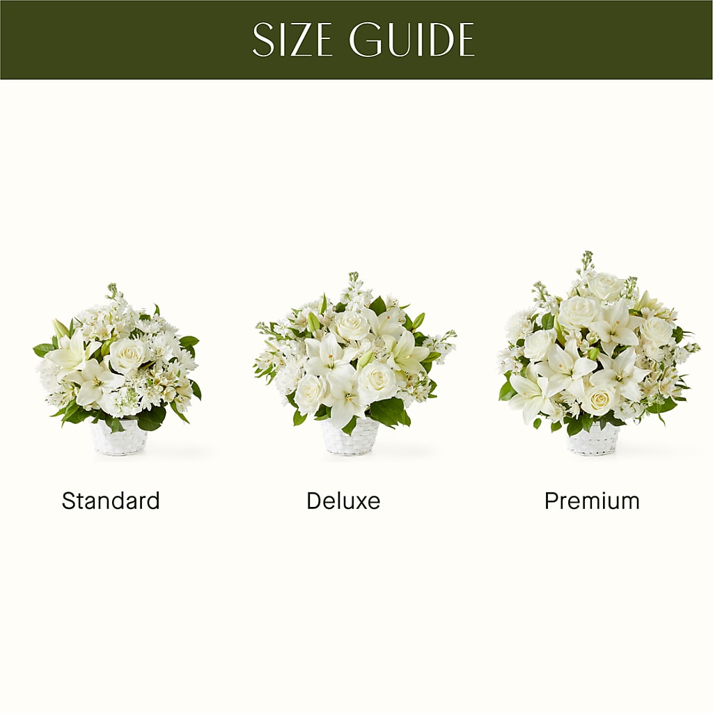 Peaceful Reflections Arrangement –  Gutierrez Flowers, Sylmar CA