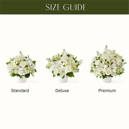 Peaceful Reflections Arrangement –  Gutierrez Flowers, Sylmar CA