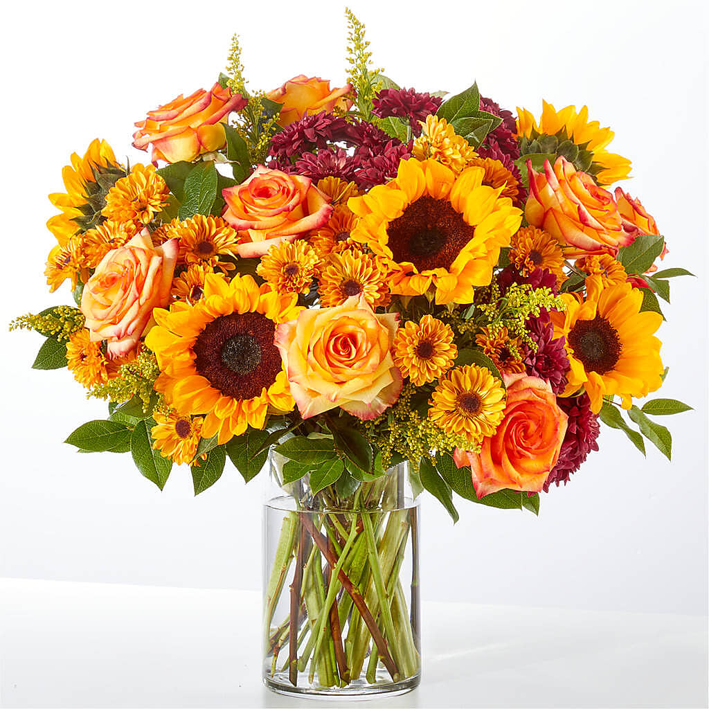 Flannel Scarf Bouquet –  Gutierrez Flowers, Sylmar CA