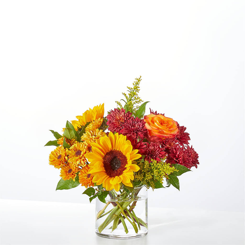 Flannel Scarf Bouquet –  Gutierrez Flowers, Sylmar CA