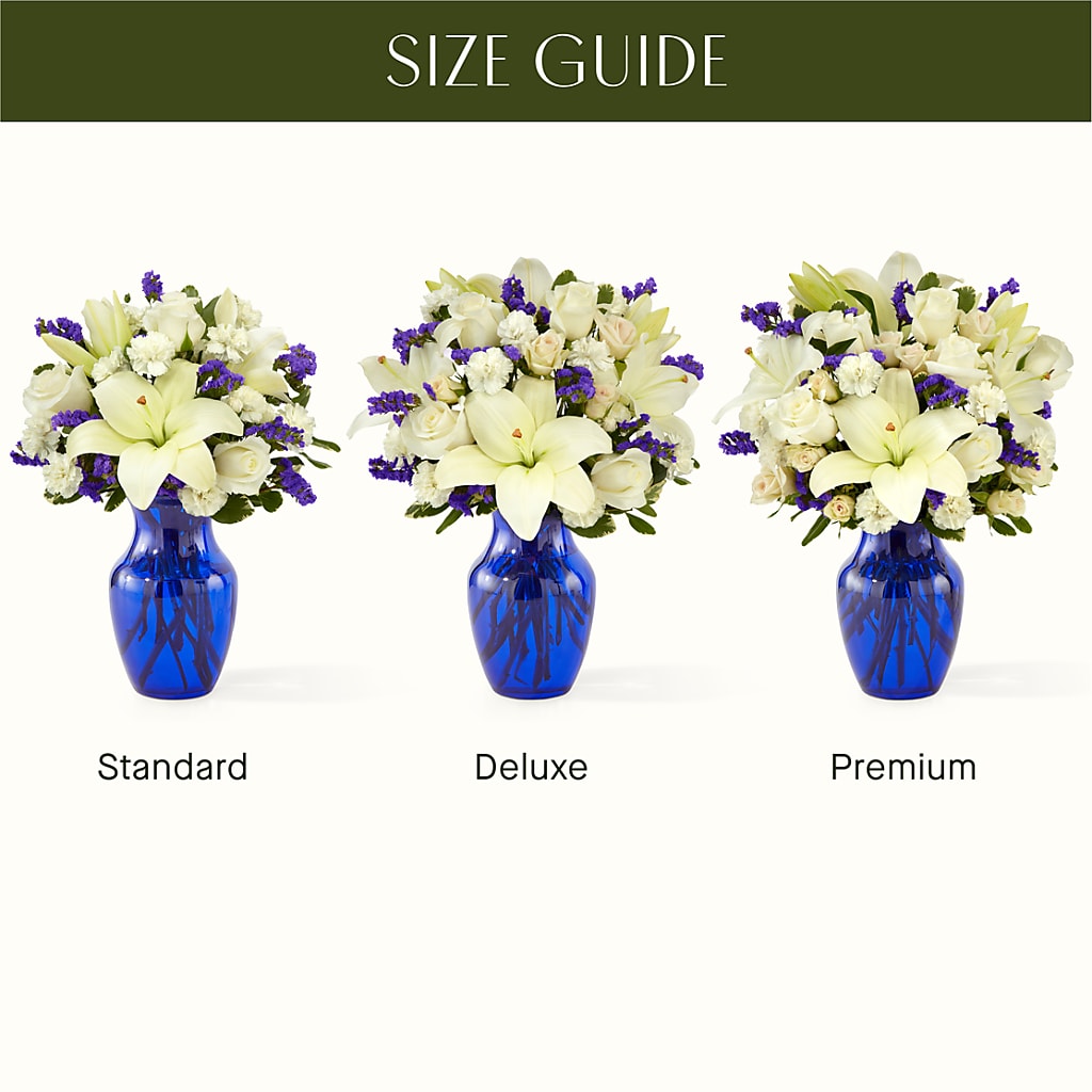 Sapphire Rush Bouquet –  Gutierrez Flowers, Sylmar CA
