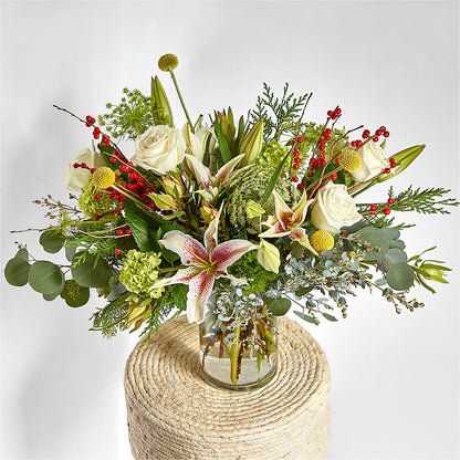 Berry & Bright Bouquet –  Gutierrez Flowers, Sylmar CA