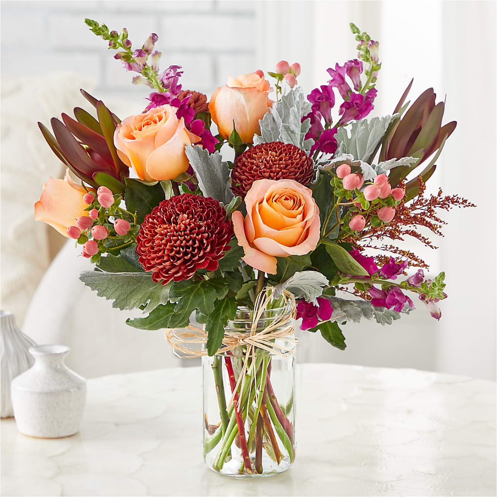 Moody Hues Bouquet –  Gutierrez Flowers, Sylmar CA