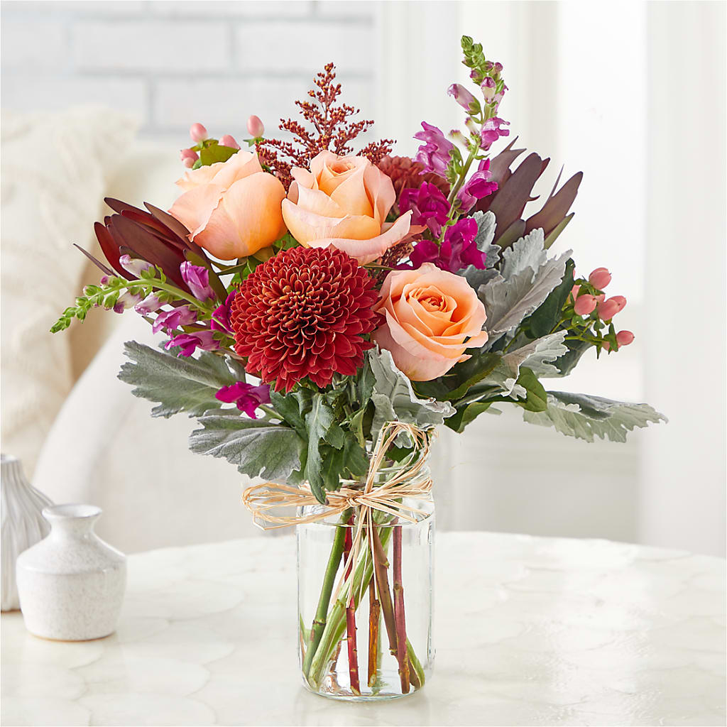 Moody Hues Bouquet –  Gutierrez Flowers, Sylmar CA
