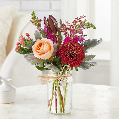 Moody Hues Bouquet –  Gutierrez Flowers, Sylmar CA