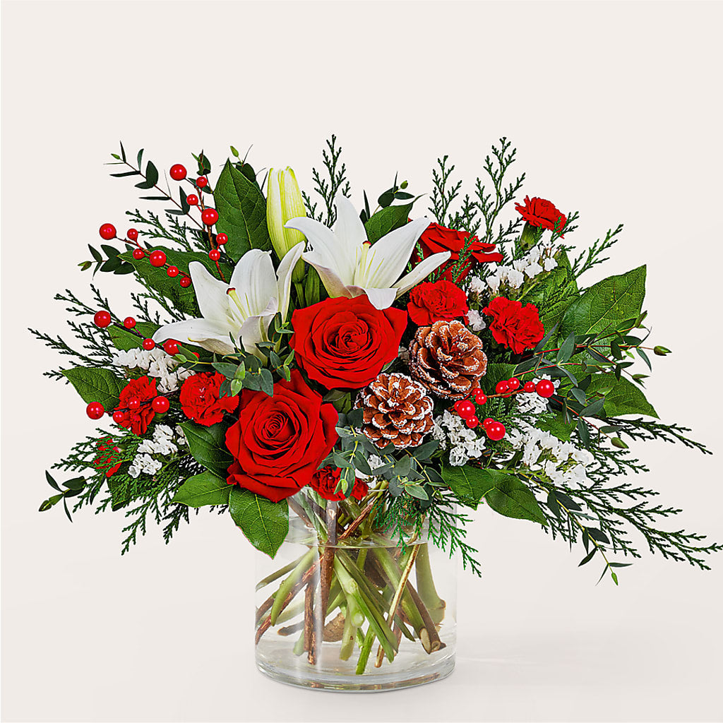 Best in Snow Bouquet –  Gutierrez Flowers, Sylmar CA