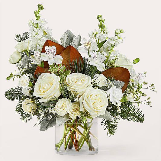 Fresh Snowfall Bouquet –  Gutierrez Flowers, Sylmar CA